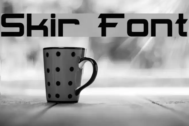 Skir Font examples