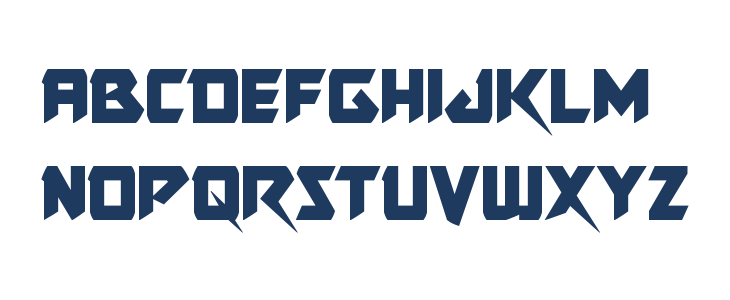 Skirmisher Condensed Lowercase