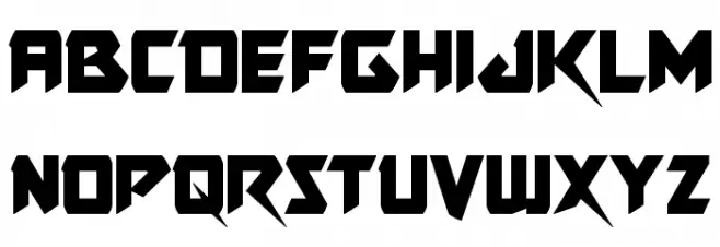 Skirmisher Condensed Caratteri MINUSCOLO
