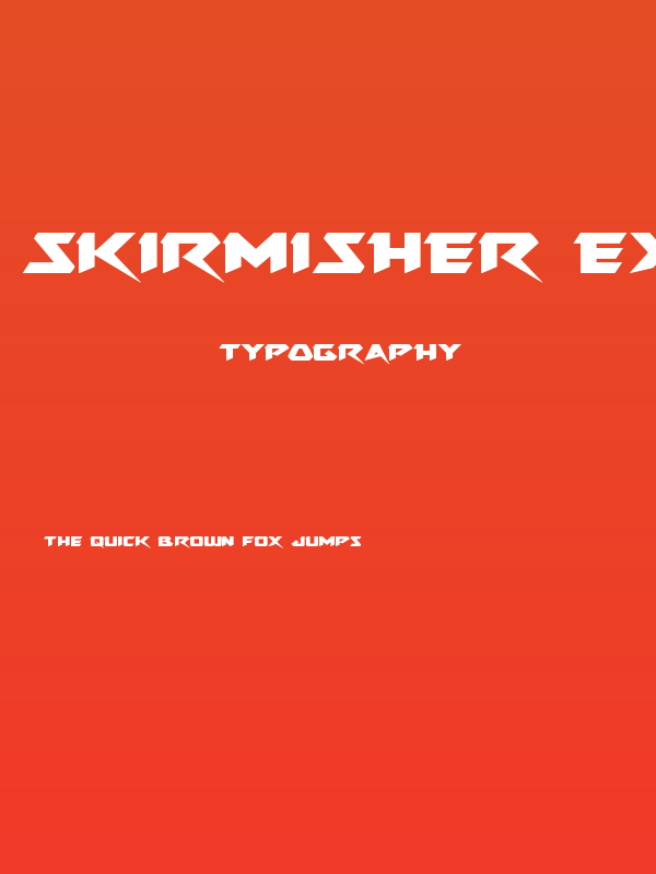 Skirmisher Expanded Poster