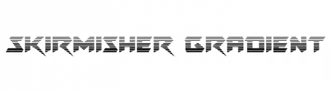 Skirmisher Gradient  नि: शुल्क फ़ॉन्ट्स डाउनलोड