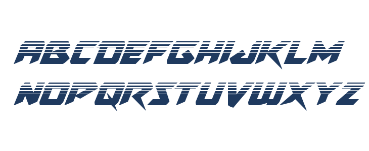 Skirmisher Halftone Italic Lowercase