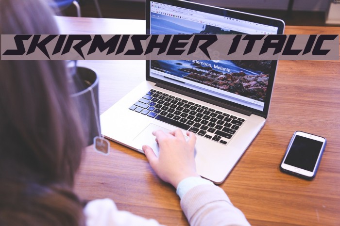 Skirmisher Italic Example 2