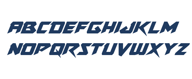 Skirmisher Italic Lowercase