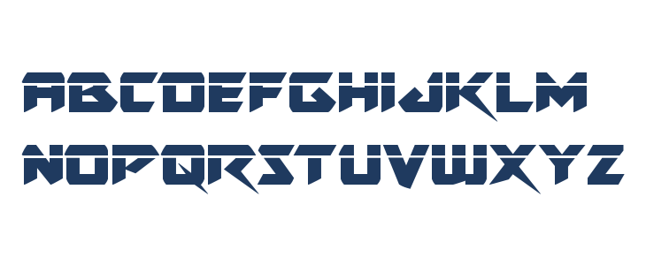 Skirmisher Laser Lowercase