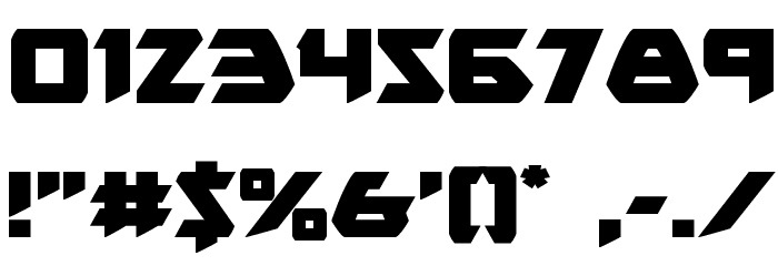 Skirmisher Font OTHER CHARS
