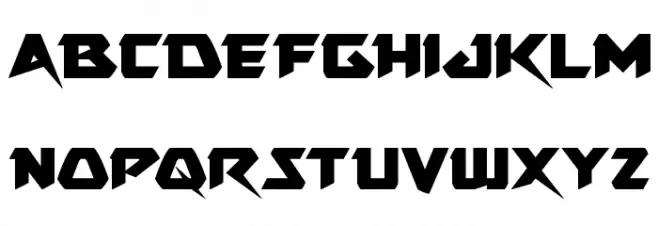 Skirmisher Fonte MAIÚSCULAS