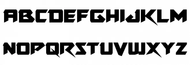 Skirmisher خط أحرف صغيرة