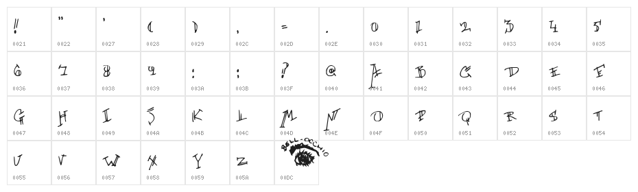 Skirt And Trousers Character Map