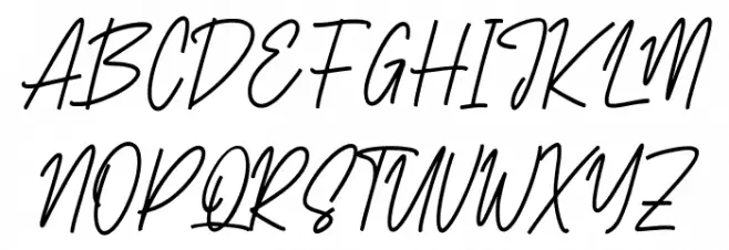 Skisterstone Free Regular フォント 大文字