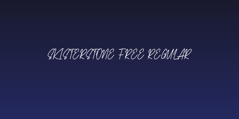 Skisterstone Free Regular Social Header