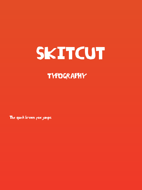 Skitcut Poster
