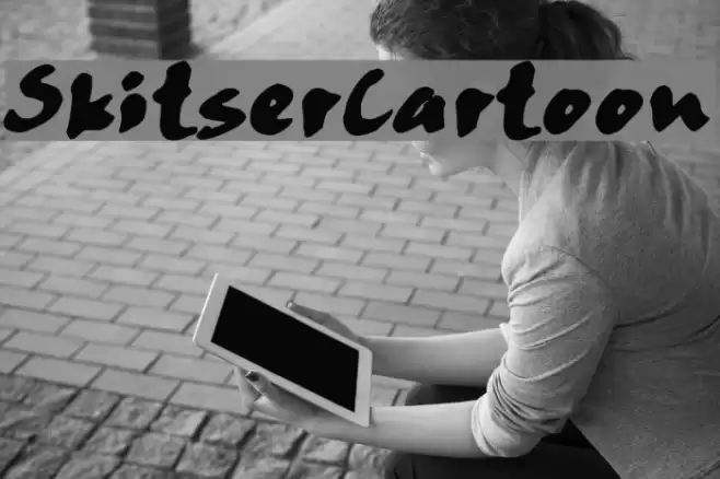 SkitserCartoon Font examples