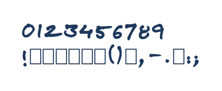 SkitserFineliner Other Characters