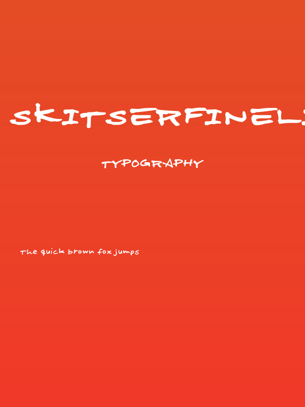 SkitserFineliner Poster