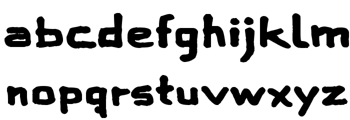 SkitserSquare Font LOWERCASE
