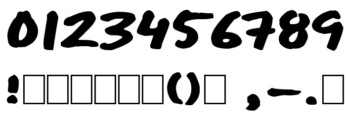 SkitserSwift Font OTHER CHARS