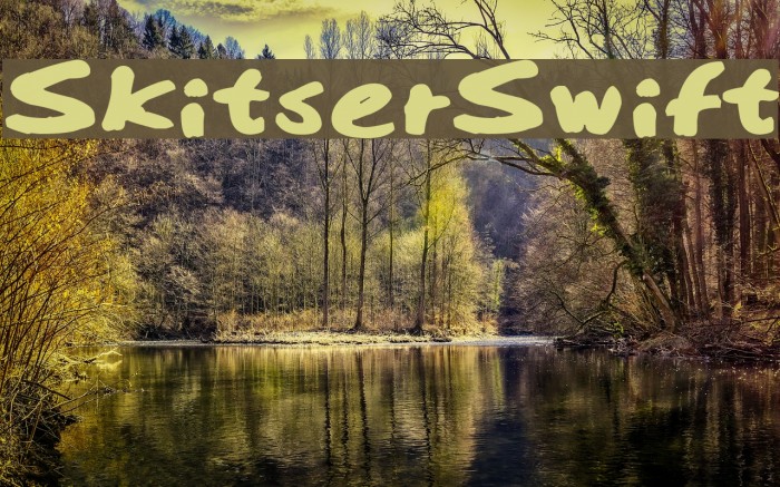 SkitserSwift Font examples