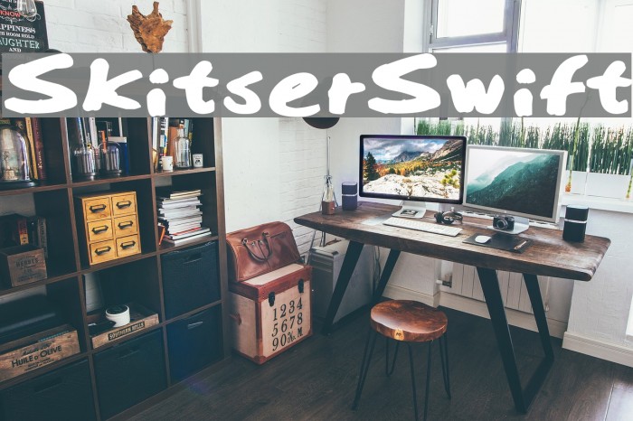 SkitserSwift Font examples