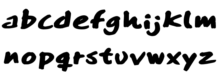 SkitserSwift Font LOWERCASE