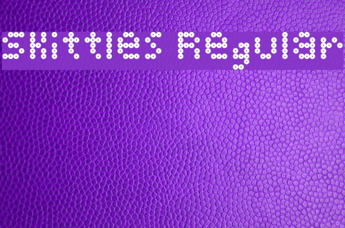 Skittles Regular Font examples