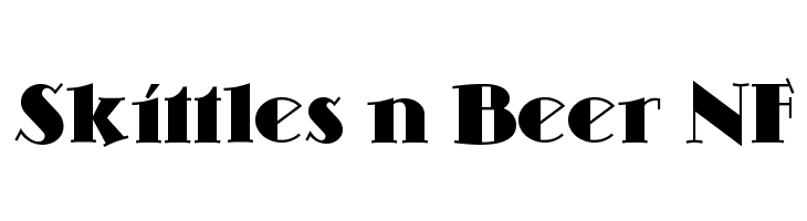 Skittles n Beer NF  免费字体下载