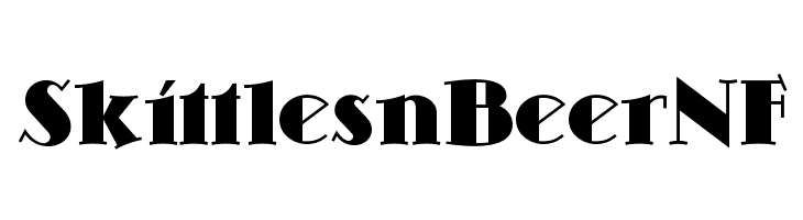 SkittlesnBeerNF  font caratteri gratis