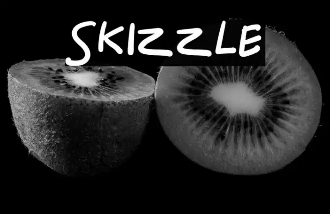 Skizzle Font examples