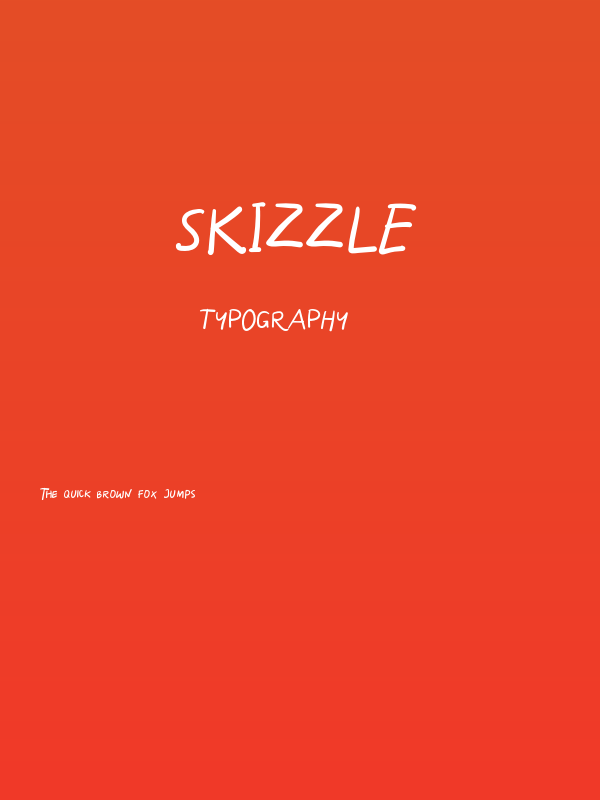 Skizzle Poster