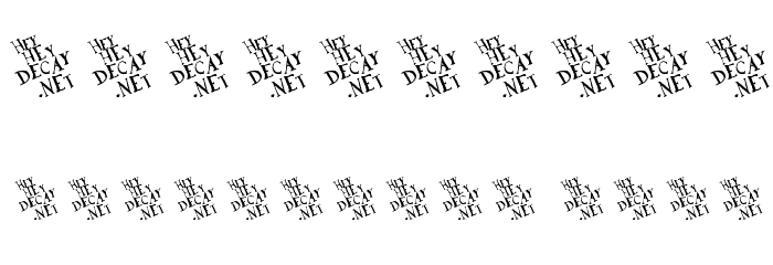Skjend Hans Gotisk Regular Font OTHER CHARS