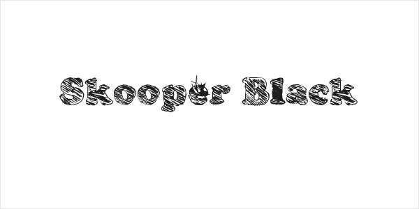 Skooper Black Logo