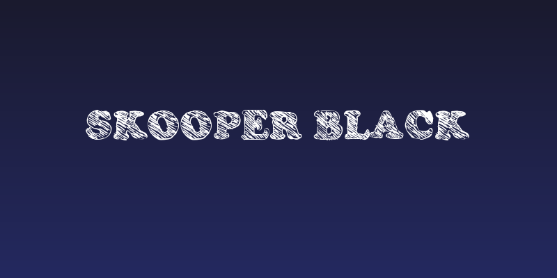 Skooper Black Social Header