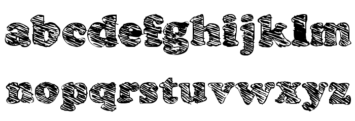 Skooper Black Font LOWERCASE