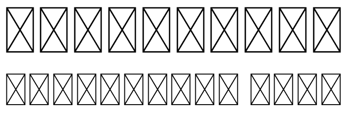 Skotteng Personal Use Font OTHER CHARS