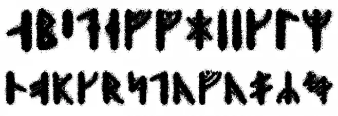 Skraeling Runic फ़ॉन्ट लोअरकेस