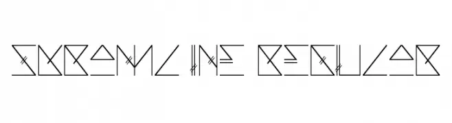 Skramline Regular  Frei Schriftart Herunterladen