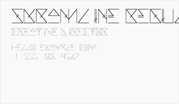 Skramline Regular Business Card