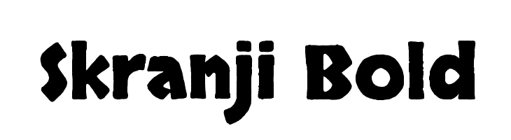 Skranji Bold Font