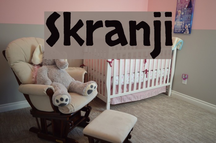 Skranji Font examples