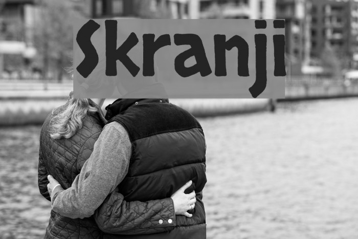 Skranji Font examples