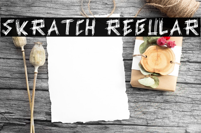 Skratch Regular لخطوط تنزيل examples