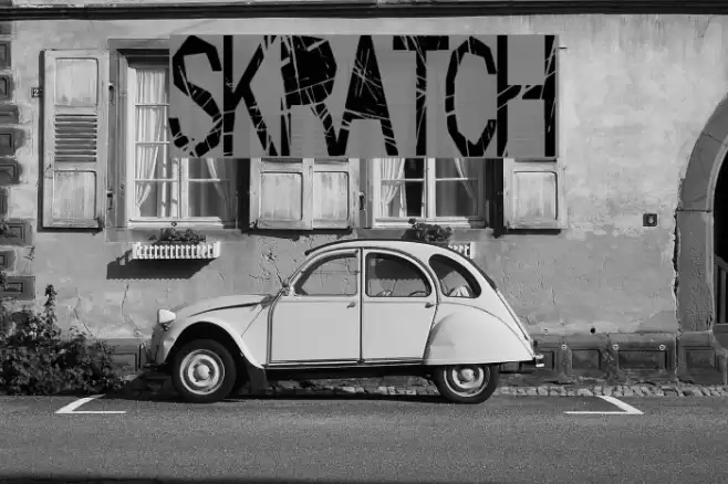 Skratch Font examples