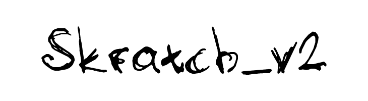 Skratch_v2  Free Fonts Download