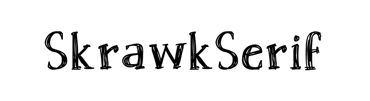Skrawk Serif  免费字体下载