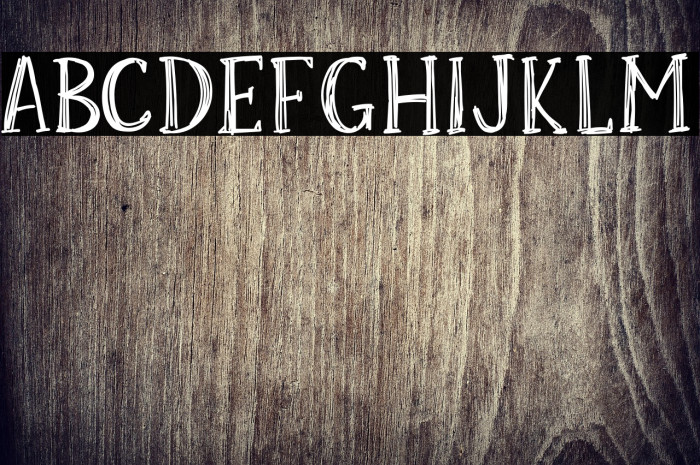Skrawk Serif Example 2