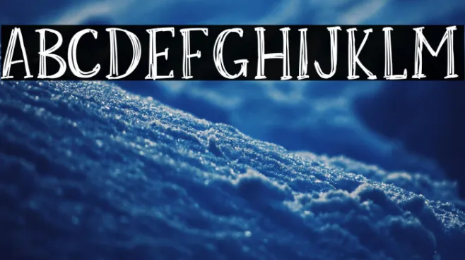 Skrawk Serif Example 3