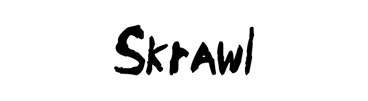 Skrawl  Free Fonts Download
