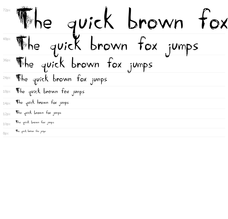 Skretchy FontRegular Waterfall