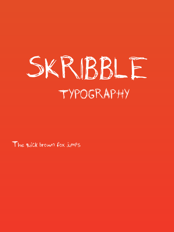 Skribble Poster