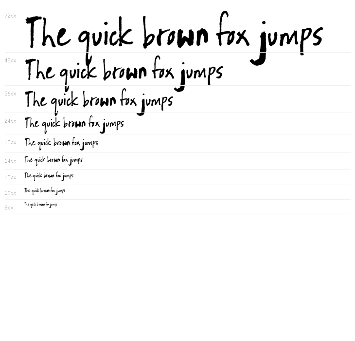 Skribblugh-Regular Waterfall